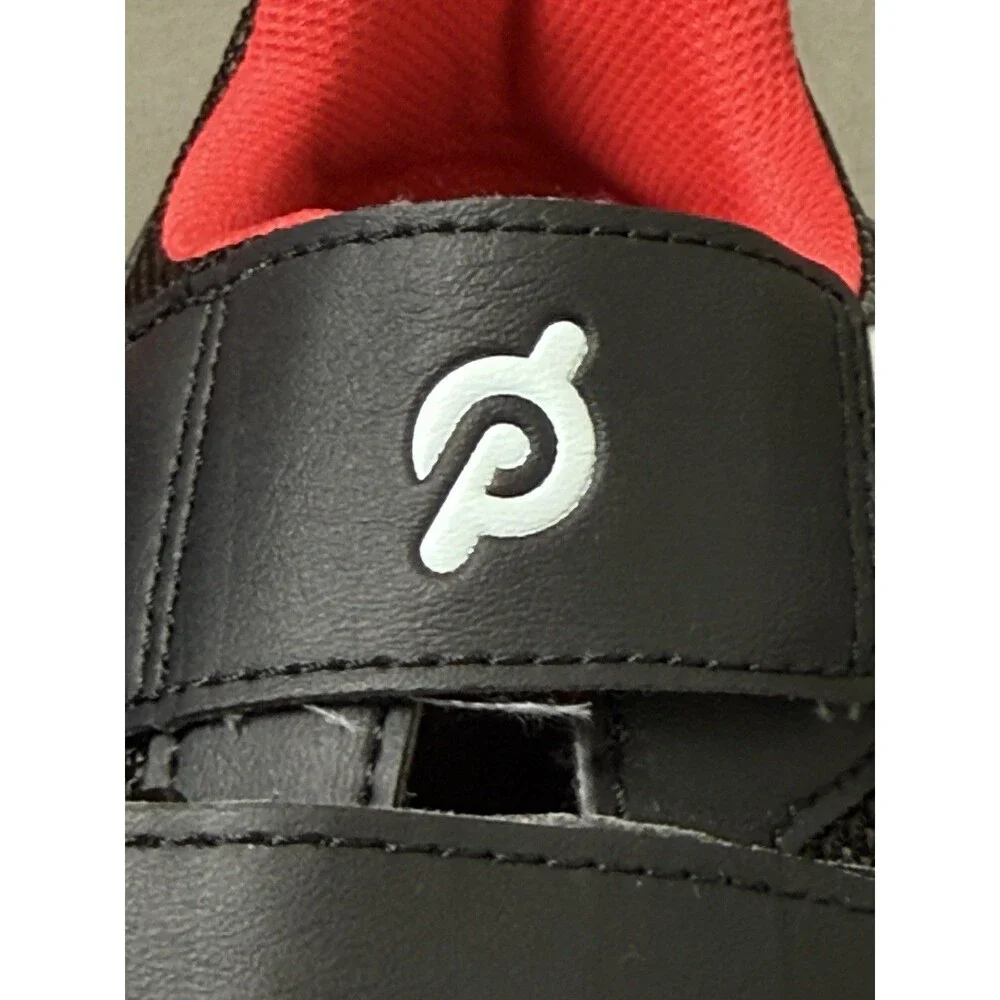 Peloton Cycling Shoes Size 38/ US Women’s Size 7 Black Red White
